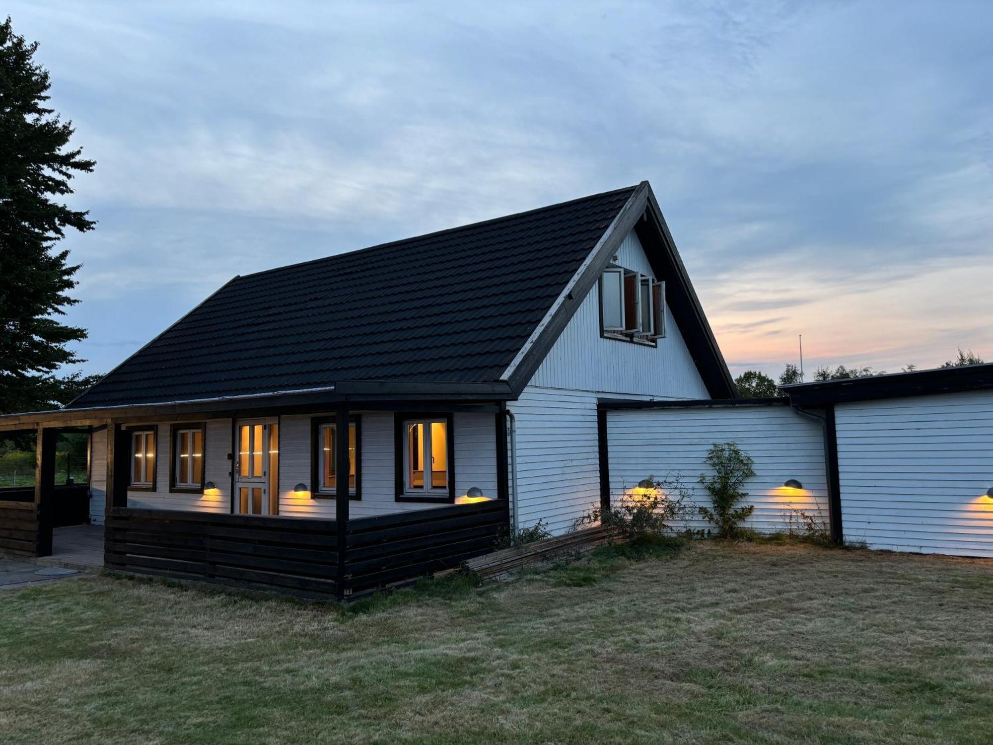 Villa Perfekt Eventhus Til Fester Sovang Exterior foto
